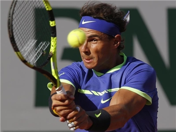 Rafael Nadal steht im Finale der French Open. Foto: Michel Euler