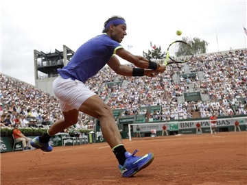 Rafael Nadal trifft im Halbfinale auf Dominic Thiem. Foto: Petr David Josek
