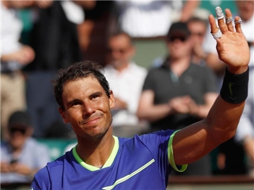 Rafael Nadal tritt gegen den Georgier Nikolos Bassilaschwili an. Foto: Petr David Josek