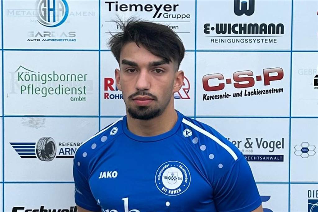 VfL Kamen holt Perspektivspieler mit Kreuzbandriss Rahim Kocakus im Trikot des VfL Kamen.