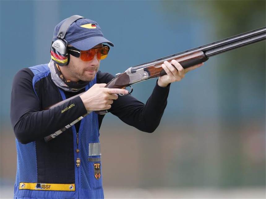 Skeet-Schütze Ralf Buchheim Weltcup-Dritter in Al Ain Ralf Buchheim wurde beim Weltcup in Al Ain Dritter. Foto: Ian Langsdon