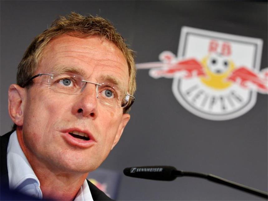 Rangnick enttäuscht nach Salzburg-Blamage Ralf Rangnick ist enttäuscht von dem Auftritt seines neuen Clubs Red Bull Salzburg in der Champions-League-Qualifikation. Foto: Jan Woitas
