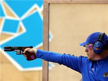 Ralf Schumann wird nach den Spielen in London seine olympische Karriere beenden. Foto: Geoff Caddick