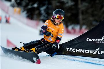 Ramona Hofmeister gewann ihren ersten Weltcup. Foto: Miha Matavz/Snowboard Germany