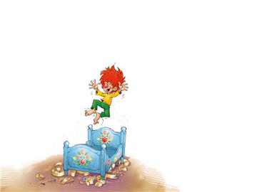Rank und schlank: Für ein neues Pumuckl-Buch hat der kleine Kobold abgespeckt. Foto: Jan Saße/Kosmos Verlag