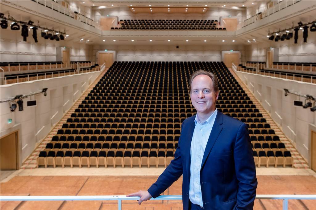 Verändert das Konzerthaus die Brückstraße? Anwohnerin: „Chance verpasst“ Raphael von Hoensbroech ist seit 2018 Intendant des Konzerthauses Dortmund.