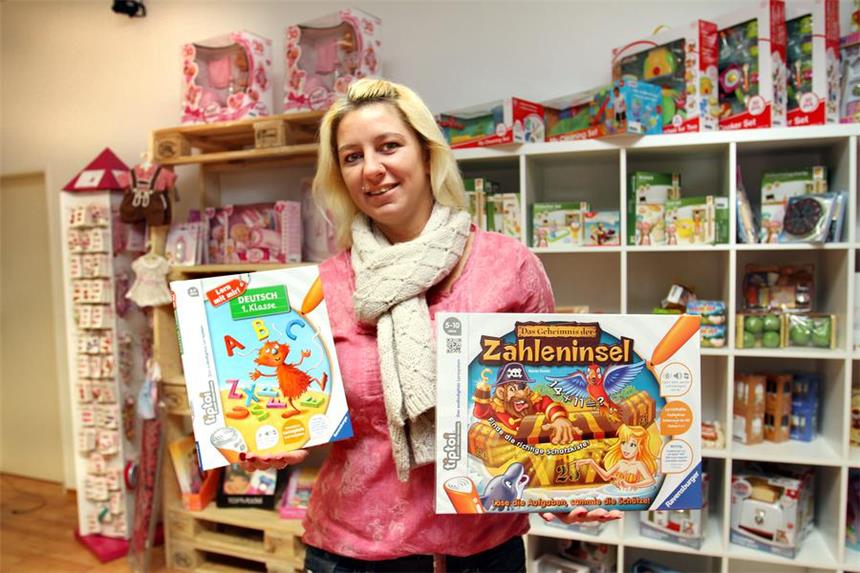 Neuer Spielzeugladen "Springulino" eröffnet Raphaela Reckers eröffnet am Samstag an der Konrad-Adenauer-Straße 17 ihren Spielzeugladen Springulino.