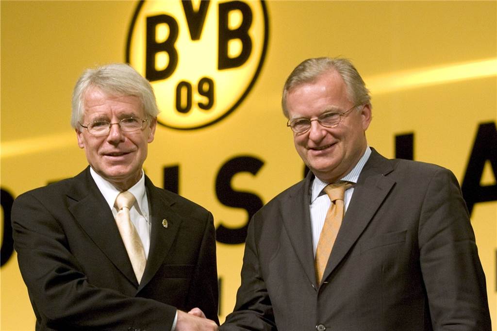 Reinhard Rauball dankt ab - BVB-Präsident nennt Gründe für seine Entscheidung Rauball war im Jahr 2004 zum insgesamt dritten Mal in das Amt des BVB-Präsidenten gewählt worden.