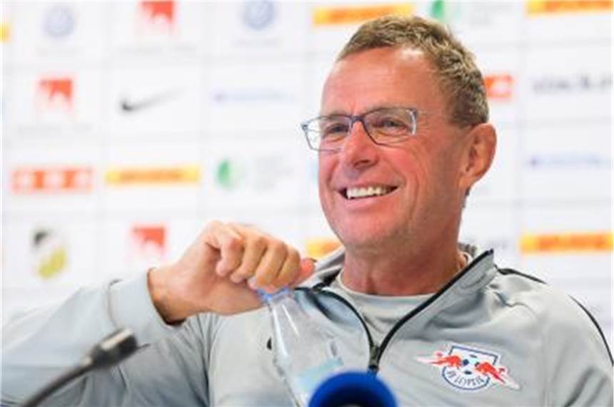 RB-Coach Rangnick: „Hauptsache, wir sind weiter“ RB-Coach Ralf Rangnick freut sich über das Weiterkommen. Foto: Michael Erichsen