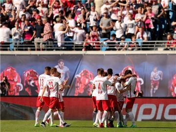 RB Leipzig gewinnt sein Heimspiel gegen Darmstadt 98. Foto: Jan Woitas