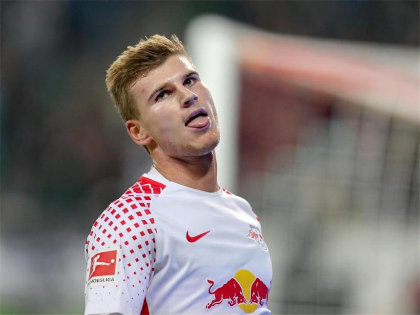 Der 6. Bundesliga-Spieltag im Telegramm RB Leipzig hat seit drei Pflichtspielen nicht mehr gewonnen; Timo Werner ist nach einer vergebenen Chance enttäuscht. Foto: Jan Woitas