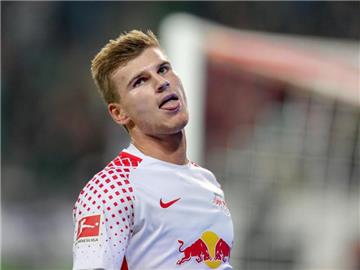 RB Leipzig hat seit drei Pflichtspielen nicht mehr gewonnen; Timo Werner ist nach einer vergebenen Chance enttäuscht. Foto: Jan Woitas