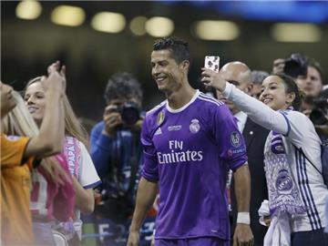 Reals Superstar Cristiano Ronaldo gewann zum vierten Mal die Champions League. Foto: Tim Ireland