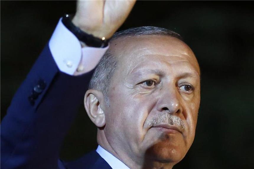 Recep Tayyip Erdogan, Staatspräsident der Türkei. Foto: Lefteris Pitarakis/AP