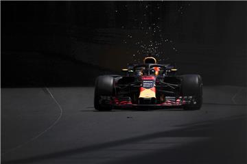 Red-Bull-Piolot Daniel Ricciardo war im Qualifying in Monaco der Schnellste. Foto: Felipe Dana/AP