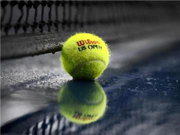Regen sorgt bei den US Open immer wieder für Spielverschiebungen. Foto: Yorick Jansens