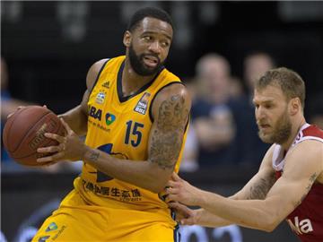 Reggie Redding (l) verlässt ALBA Berlin. Foto: Sören Stache