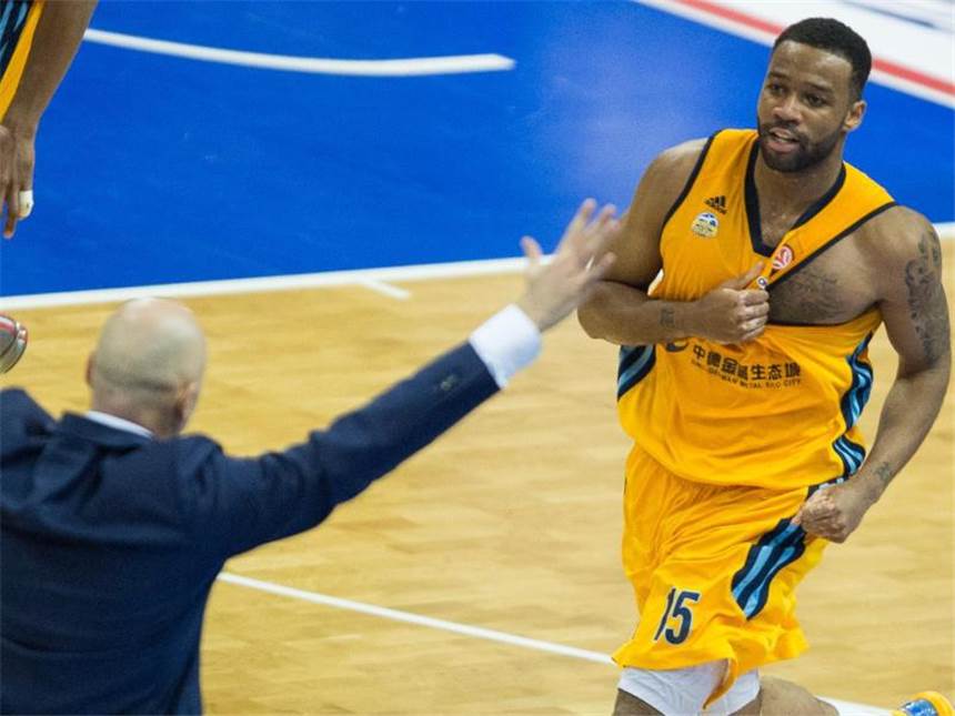 Sieg über Málaga: ALBA nähert sich EL-Zwischenrunde Reggie Redding war der Matchwinner für ALBA Berlin. Foto: Lukas Schulze