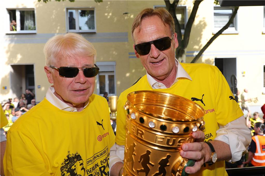 BVB-Präsident Dr. Reinhard Rauball mit deutlicher Forderung vor der Mitgliederversammlung Reinhard Rauball und Hans-Joachim Watzke sind zwei echte BVB-Urgesteine.
