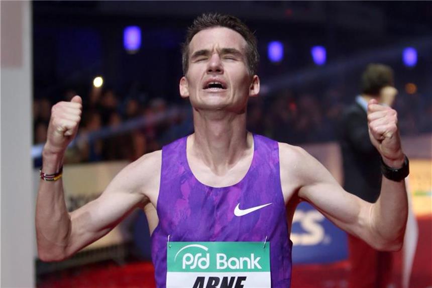 Vaterfreuden für Gabius am Tag des Frankfurt-Marathons? Rekordhalter beim Frankfurt-Marathon: Arne Gabius. Foto: Fredrik von Erichsen
