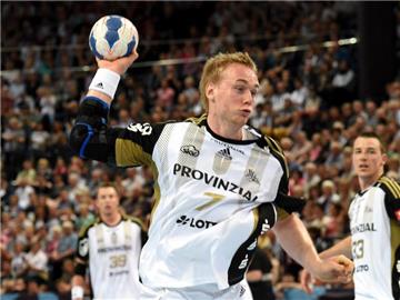 Rene Toft Hansen trifft mit Kiel auf Barcelona. Foto: Carsten Rehder