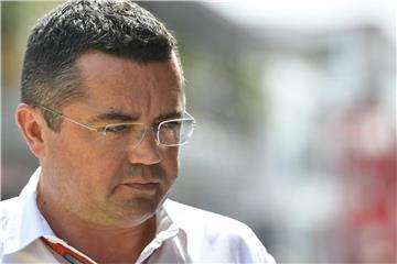 Rennleiter Eric Boullier wird bei McLaren für die ausbleibenden Erfolge verantwortlich gemacht. foto: Zsolt Czegledi/MTI