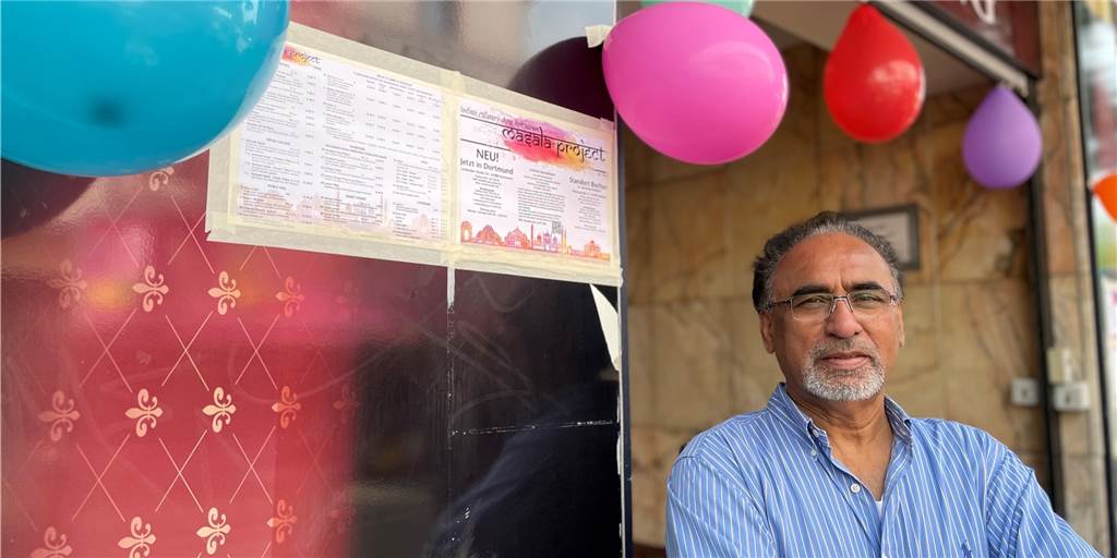 Das Warten hat ein Ende: Indisches Restaurant im Dortmunder Westen eröffnet Restaurantleiter Balraj Singh ist froh: Endlich hat „Masala Project“ eröffnen können.