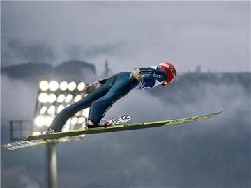 Richard Freitag qualifizierte sich nicht für das Skifliegen am Kulm. Foto: Daniel Karmann