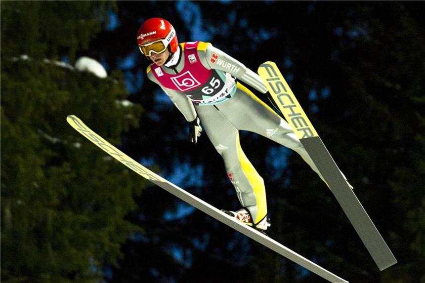 Stoch-Gala: Sieg in Trondheim - Freitag wird Fünfter Richard Freitag springt in Trondheim auf Rang fünf. Foto: Ned Ally/NTB scanpix