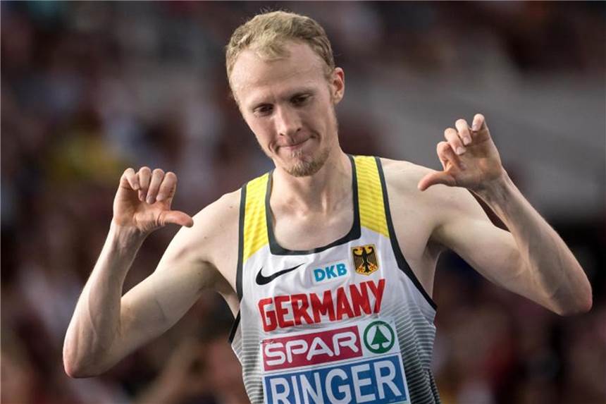 EM-Dritter Ringer muss für die 5000 Meter passen Richard Ringer sagte seinen Start über 5000 Meter ab. Foto: Sven Hoppe