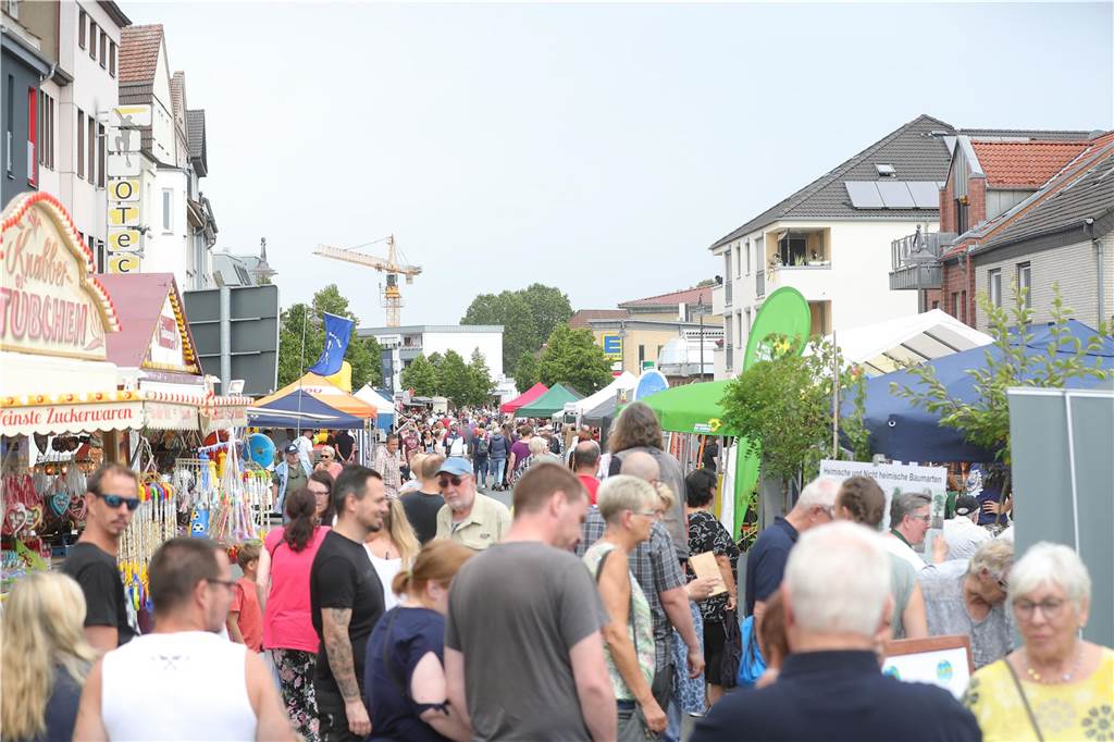 Stadtfest in Selm 2023: Das Programm im Überblick Richtig viel los war im vergangenen Jahr am Stadtfest-Sonntag.