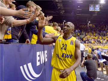 Rickey Paulding führte Oldenburg zum Sieg. Foto: Thorsten Helmerichs