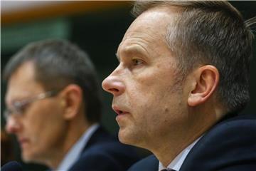 Rimsevics steht seit 2001 an der Spitze der Zentralbank Lettlands. Foto: Warnand/EPA