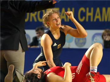 Ringerin Aline Focken steht im WM-Finale. Foto: Zurab Kurtsikidze