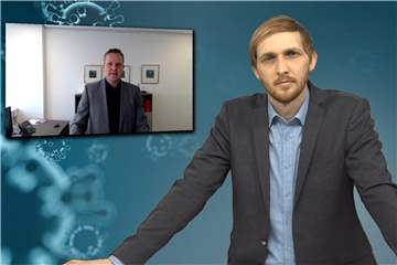 RN-Redakteur Marc Fröhling sprach zur Coronakrise mit dem Lüner Bürgermeister Jürgen Kleine-Frauns.