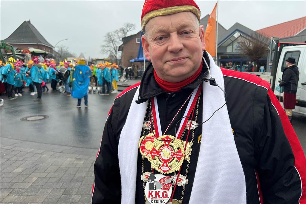 Robert Görting ist Präsident des KFK Rot-Weiß Südlohn.