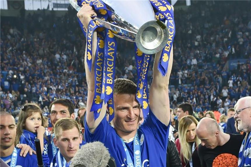 Robert Huth verlässt Leicester City Robert Huth feierte mit Leicester City 2016 den Gewinn der englischen Meisterschaft. Foto: Simon Kimber/EPA