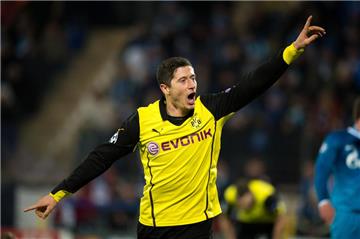 Robert Lewandowski traf in St. Petersburg doppelt.