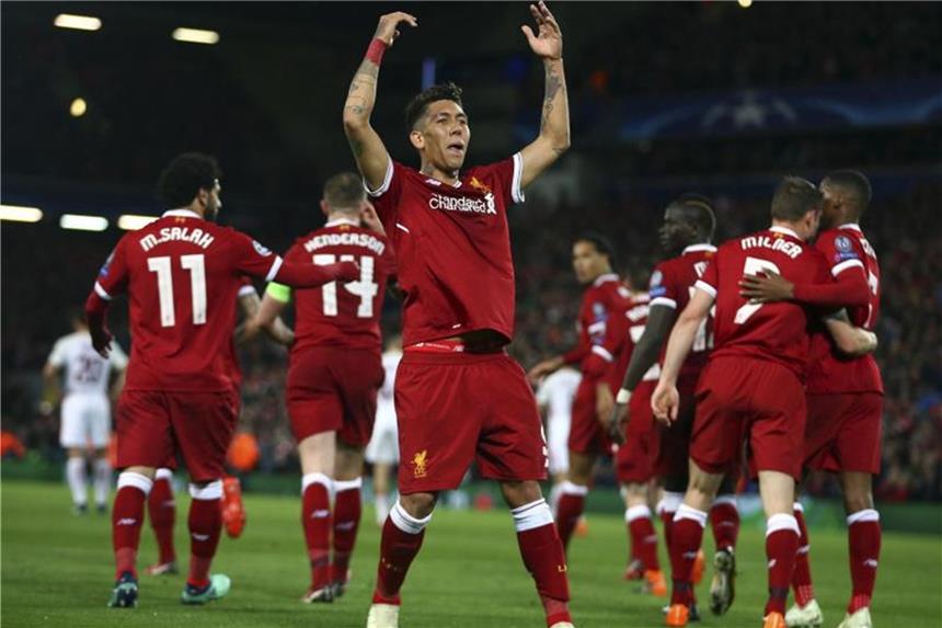 Roberto Firmino verlängert seinen Vertrag beim FC Liverpool Roberto Firmino (M) hat seinen Vertrag beim FC Liverpool langfristig verlängert. Foto: Dave Thompson/AP