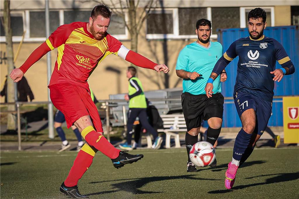 Personalsorgen plagen Dortmunder Bezirksligist : Trainer kündigt Winterneuzugänge an Robin Dieckmann fehlte Mengede 08/20 zuletzt.
