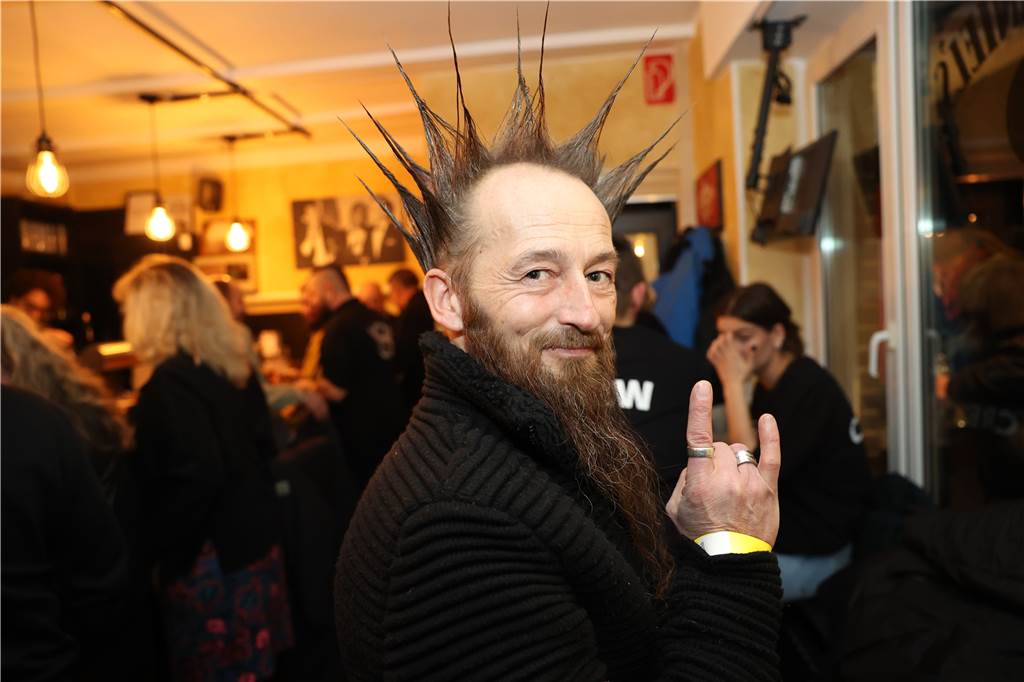 Rockfans unter sich.