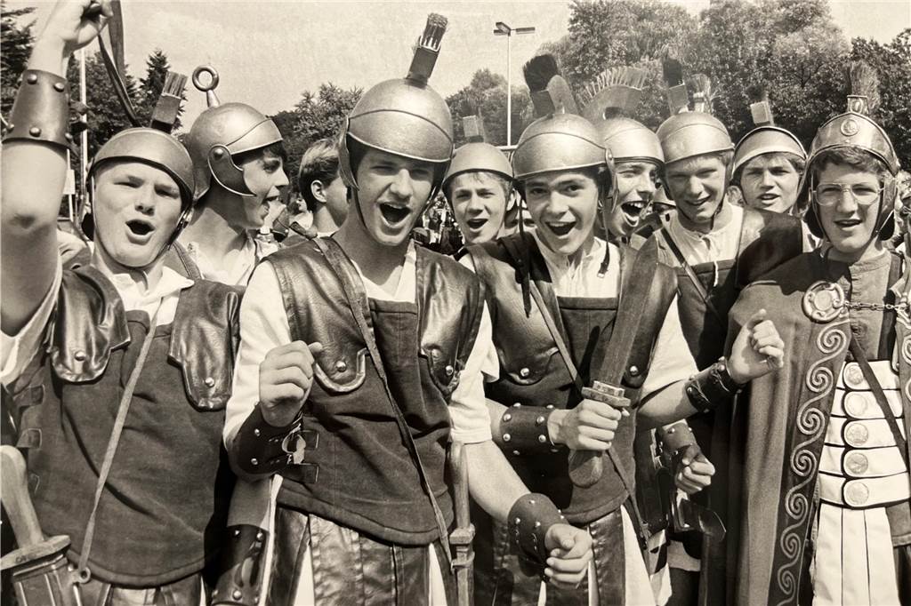 Festumzug zum Stadtjubiläum Haltern