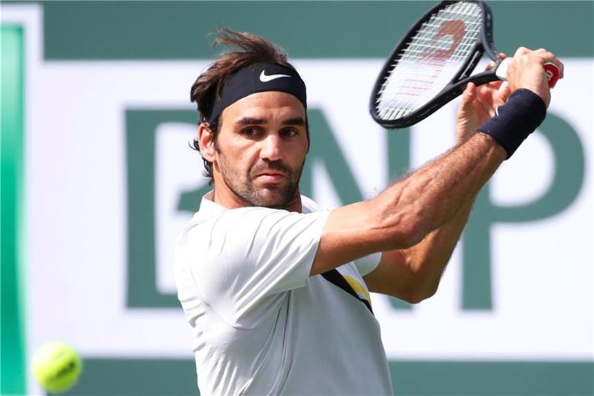 Vier Top-Ten-Spieler starten in Halle Roger Federer gab seine Zusage für das Turnier in Halle/Westfalen. Foto: Charles Baus/CSM via ZUMA Wire