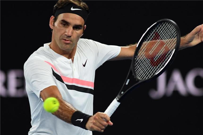 Federer will 20. Grand-Slam-Titel - Finale gegen Cilic Roger Federer will in Melbourne den Titel gewinnen. Foto: Lukas Coch