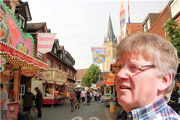 Rolf Kehrenberg plant in diesem Jahr zum letzten Mal die Jacobi-Kirmes mit.