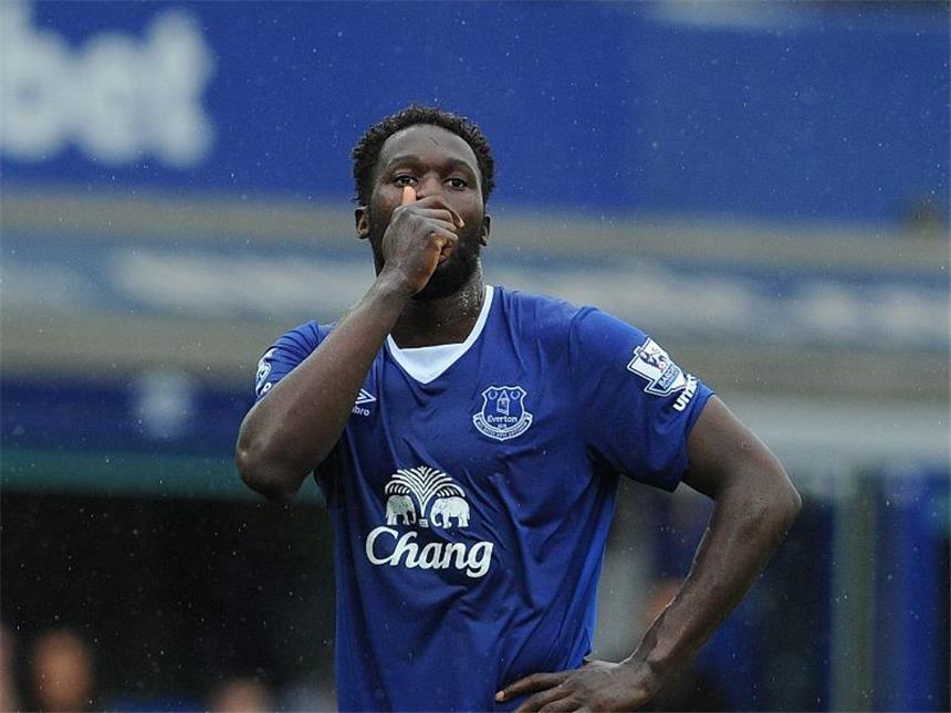 Everton gewinnt Halbfinal-Hinspiel gegen ManCity Romelu Lukaku gelang der Siegtreffer für den FC Everton. Foto: Peter Powell