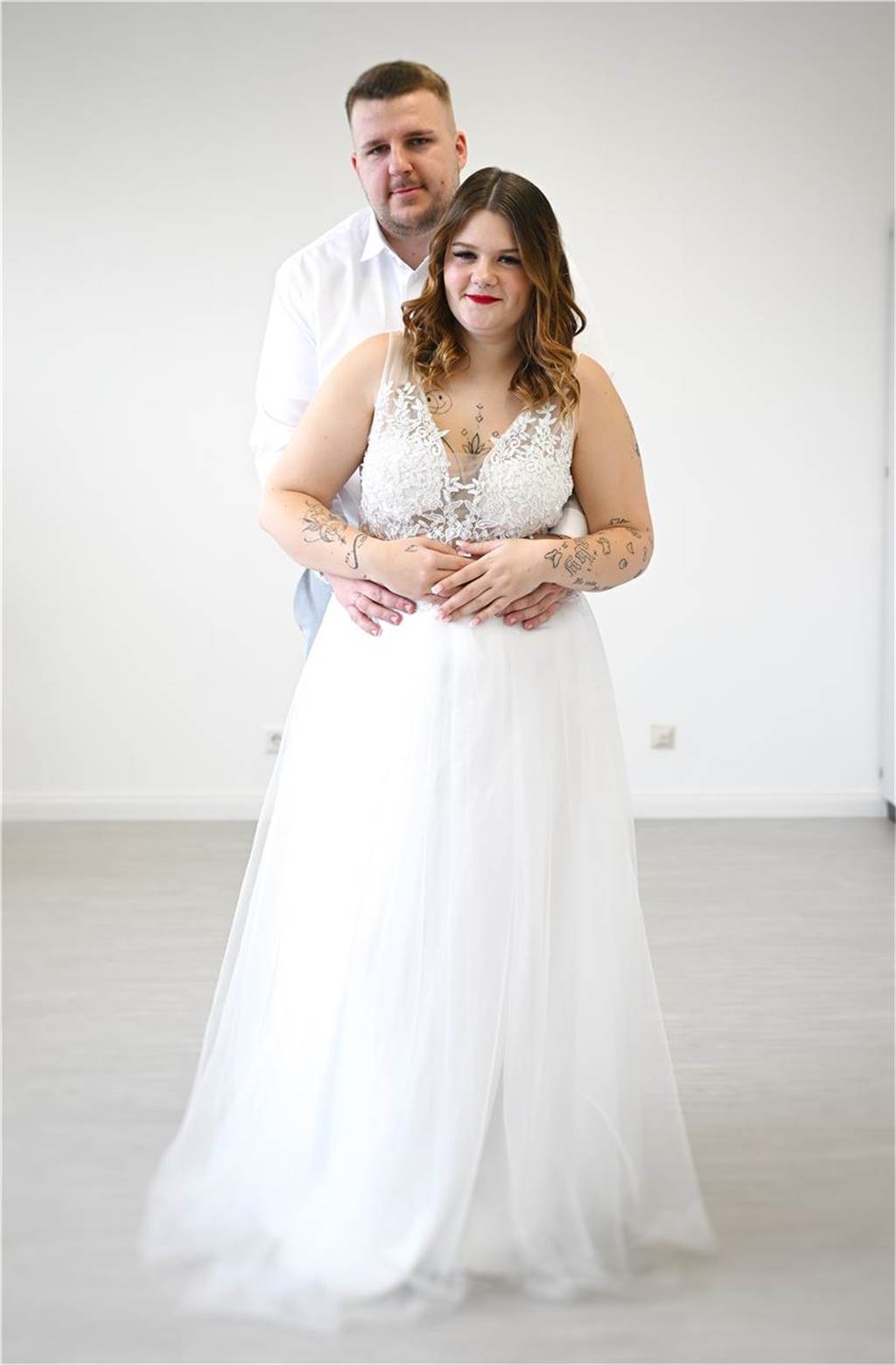 Nach acht Jahren Pause kam die Liebe: Ronja und Pascal heiraten in Marl Ronja und Pascal Sokolowski im Marler Standesamt.