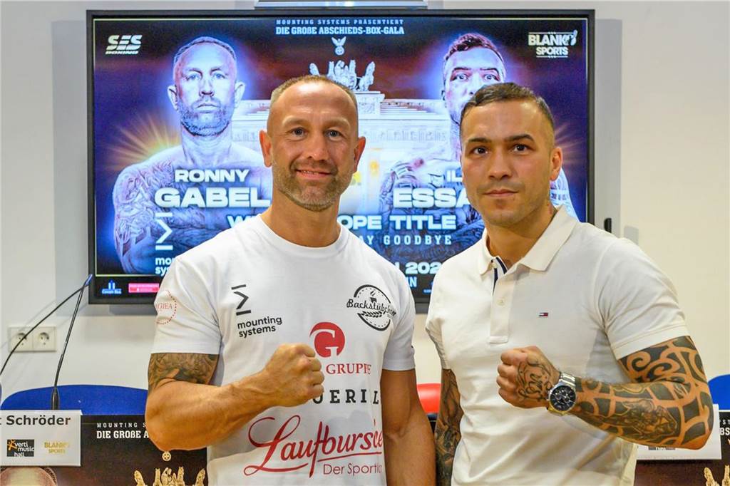 Ilias Essaoudi boxt um EM-Titel: Große Chance in Berlin Ronny Gabel und Ilias Essaoudi