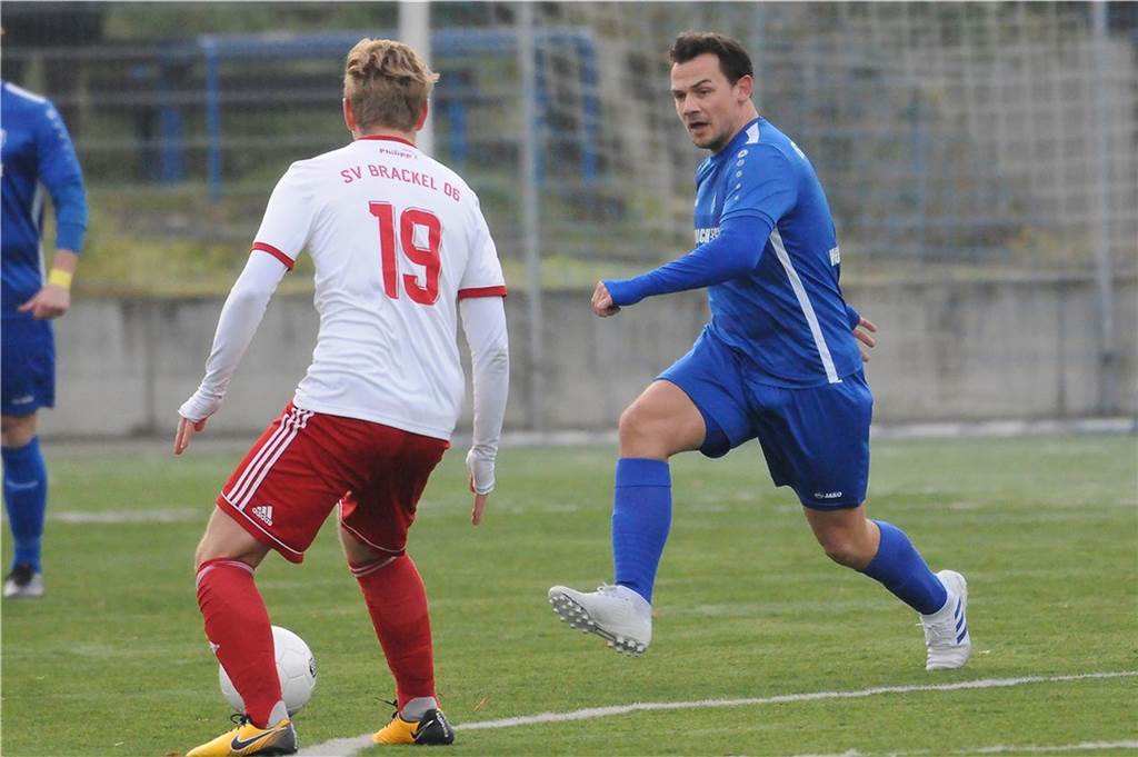 Routinier Andreas Kluy (blaues Hemd) beendet seine Laufbahn.