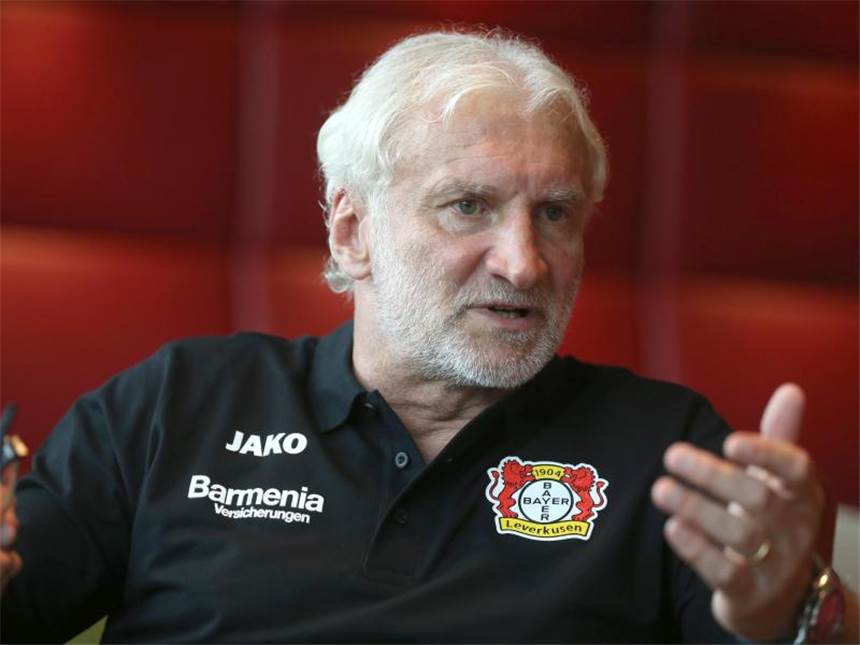 Völler: "Hatten das Gefühl, das Klima stimmt nicht" Rudi Völler äußerte sich auf der Clubhomepage über die schwache Hinrunde von Bayer. Foto: Ina Fassbender